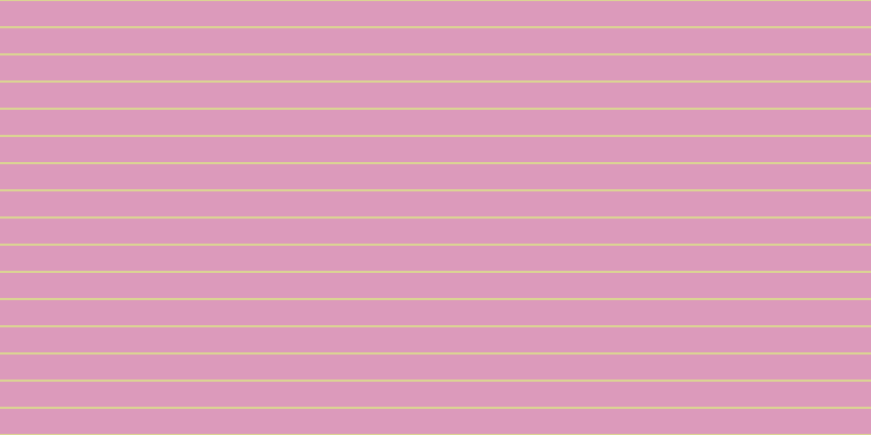 #dc9abb, #dbd393 horizontal lines, two pixels wide, twenty-three pixels apart