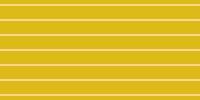 #dcbb16, #fcd393 horizontal lines, eight pixels wide, fifty-two pixels apart