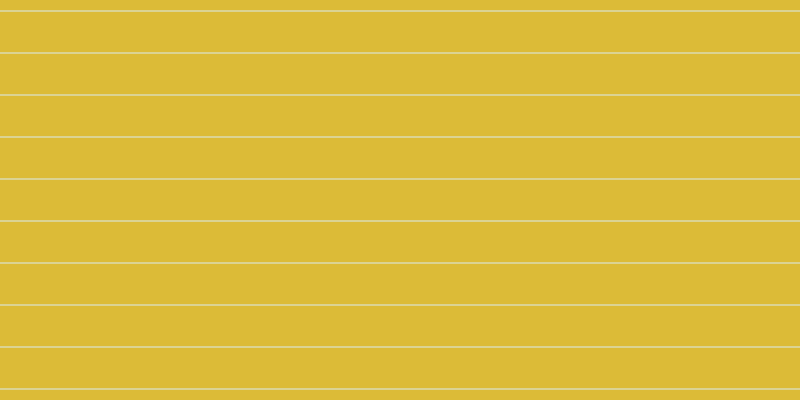 #dcbb37, #dbd393 horizontal lines, two pixels wide, forty pixels apart