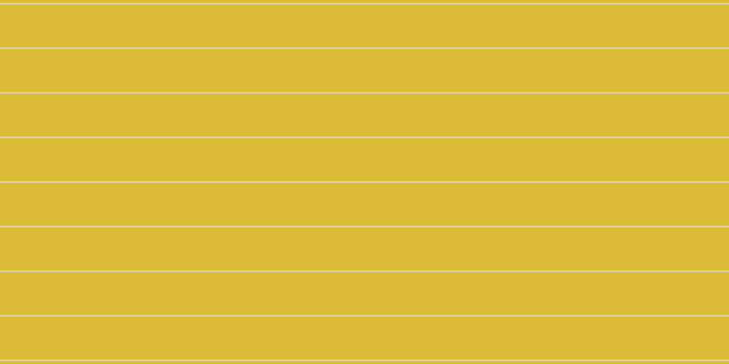 #dcbb37, #dbd393 horizontal lines, two pixels wide, forty-seven pixels apart