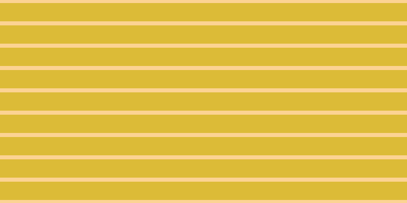 #dcbb37, #fcd393 horizontal lines, eight pixels wide, thirty-six pixels apart