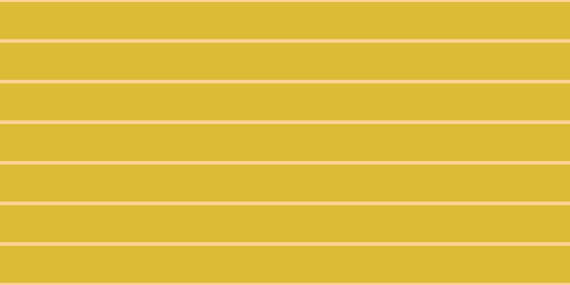 #dcbb37, #fcd393 horizontal lines, five pixels wide, fifty-two pixels apart