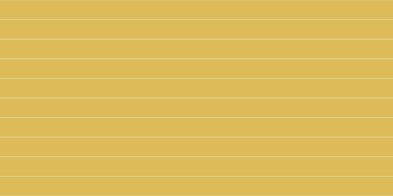 #dcbb58, #dbd393 horizontal lines, two pixels wide, thirty-eight pixels apart