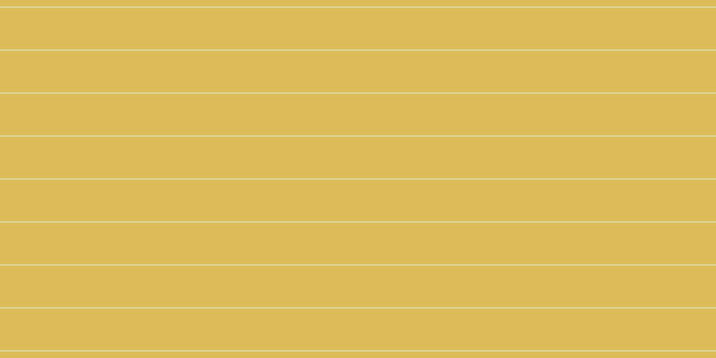 #dcbb58, #dbd393 horizontal lines, two pixels wide, forty-six pixels apart