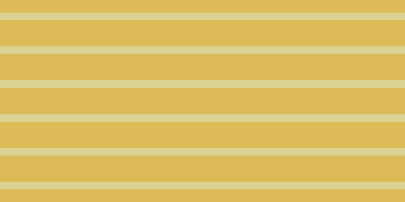 #dcbb58, #dbd393 horizontal lines, fifteen pixels wide, fifty-two pixels apart