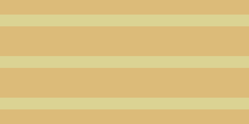 #dcbb79, #dbd393 horizontal lines, thirty-eight pixels wide, ninety-six pixels apart
