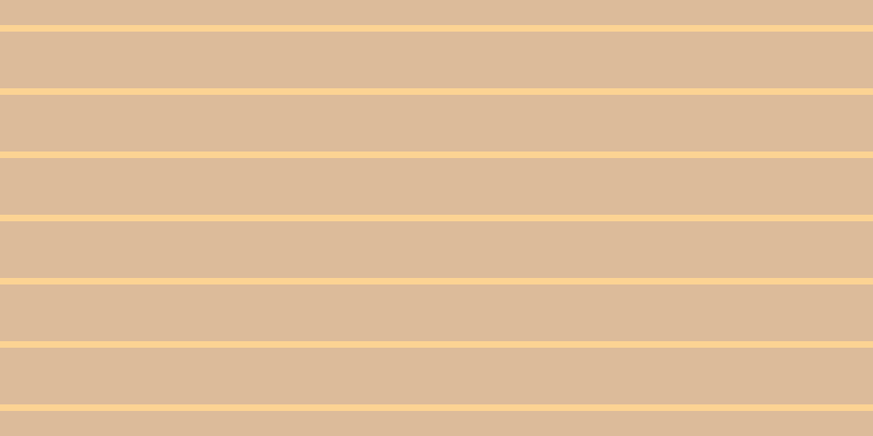 #dcbb9a, #fcd393 horizontal lines, six pixels wide, fifty-two pixels apart