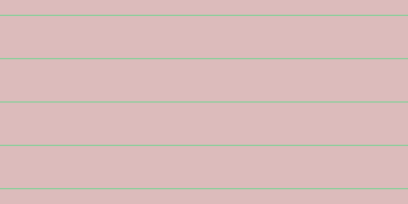 #dcbbbb, #78d393 horizontal lines, two pixels wide, eighty-three pixels apart