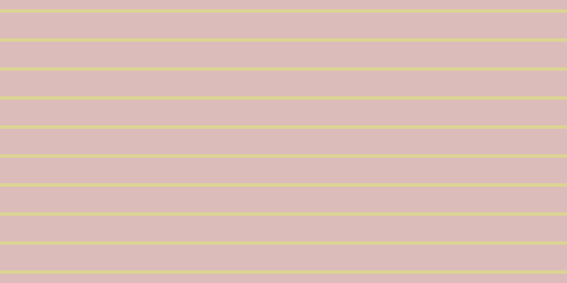 #dcbbbb, #dbd393 horizontal lines, five pixels wide, thirty-six pixels apart