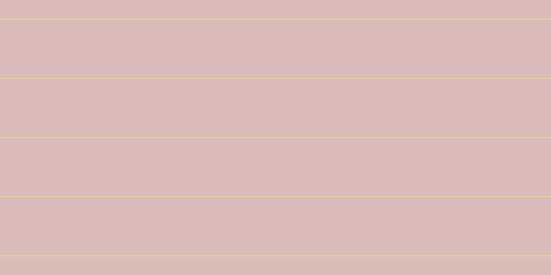 #dcbbbb, #dbd393 horizontal lines, two pixels wide, eighty-four pixels apart