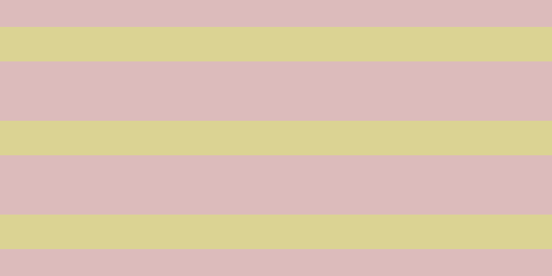 #dcbbbb, #dbd393 horizontal lines, fifty pixels wide, eighty-six pixels apart