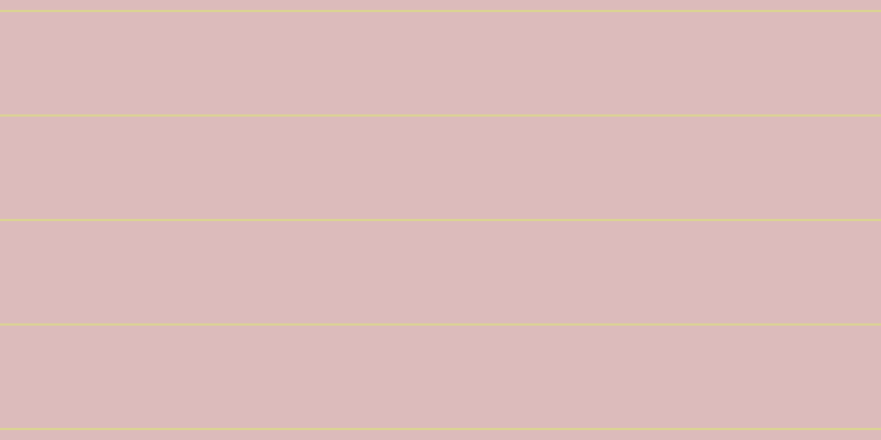 #dcbbbb, #dbd393 horizontal lines, two pixels wide, ninety-three pixels apart