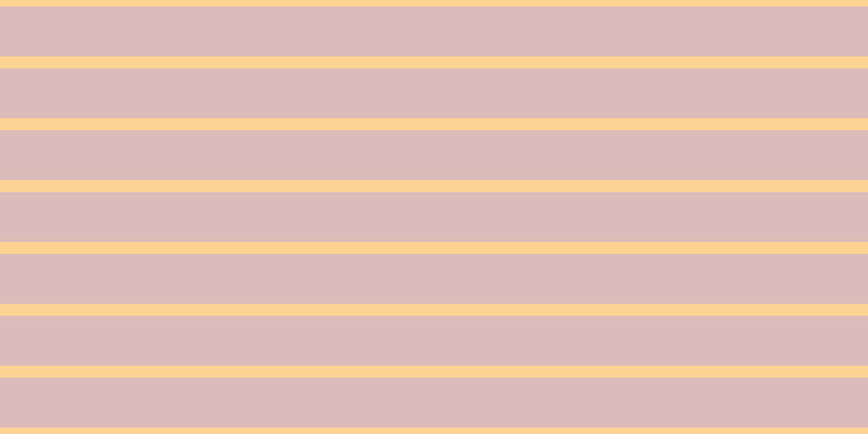 #dcbbbb, #fcd393 horizontal lines, eleven pixels wide, forty-six pixels apart