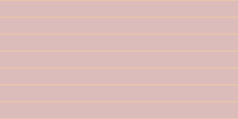 #dcbbbb, #fcd393 horizontal lines, two pixels wide, fifty-five pixels apart