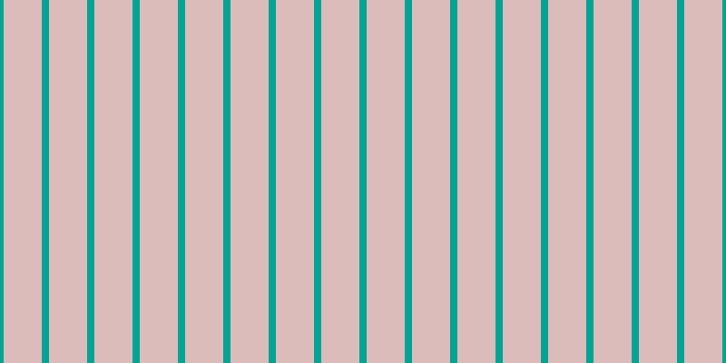 #dcbbbb, #04a393 vertical lines, eight pixels wide, forty-two pixels apart