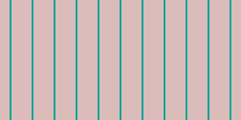 #dcbbbb, #04a393 vertical lines, six pixels wide, sixty-seven pixels apart