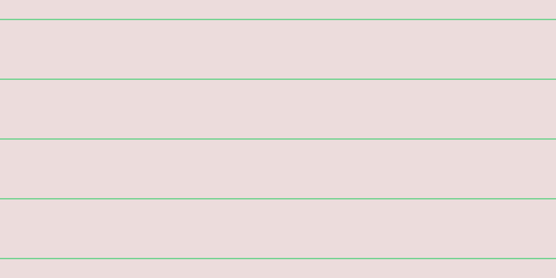 #dcbbbb (50%), #78d393 horizontal lines, two pixels wide, eighty-four pixels apart