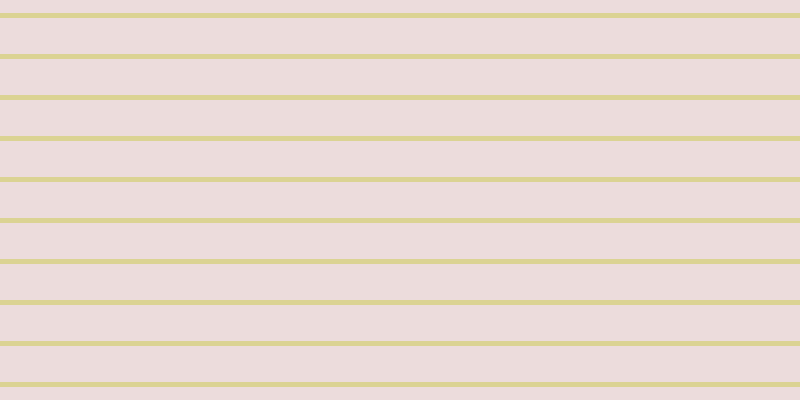 #dcbbbb (50%), #dbd393 horizontal lines, five pixels wide, thirty-six pixels apart