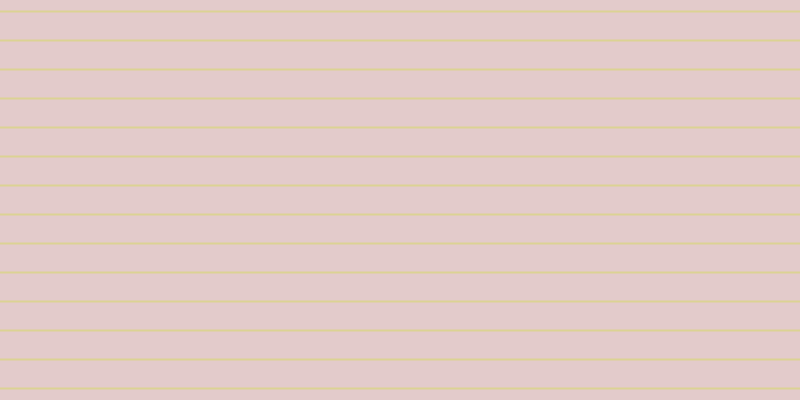 #dcbbbb (75%), #dbd393 horizontal lines, two pixels wide, twenty-seven pixels apart