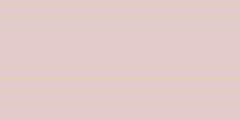 #dcbbbb (75%), #dbd393 horizontal lines, one pixels wide, forty pixels apart