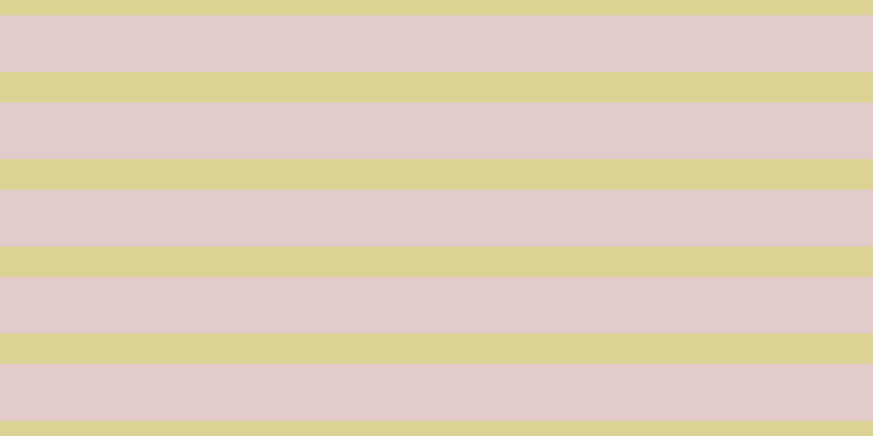 #dcbbbb (75%), #dbd393 horizontal lines, twenty-eight pixels wide, fifty-two pixels apart