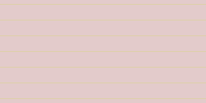 #dcbbbb (75%), #dbd393 horizontal lines, two pixels wide, fifty-nine pixels apart
