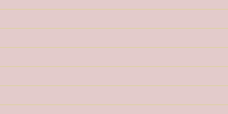 #dcbbbb (75%), #dbd393 horizontal lines, two pixels wide, sixty-five pixels apart