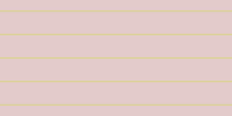 #dcbbbb (75%), #dbd393 horizontal lines, five pixels wide, seventy-six pixels apart