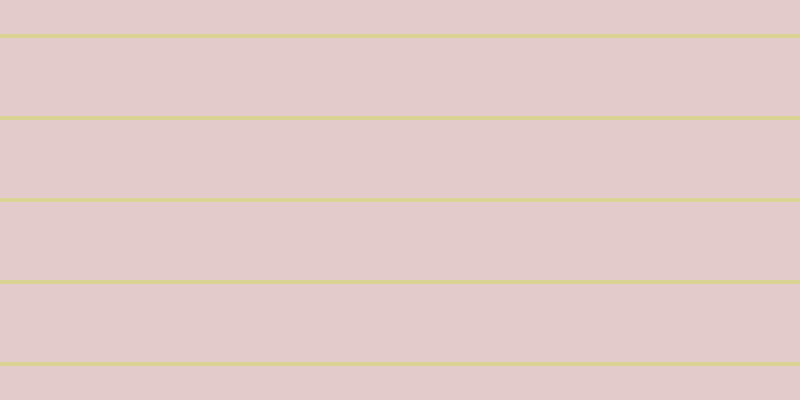#dcbbbb (75%), #dbd393 horizontal lines, four pixels wide, seventy-eight pixels apart