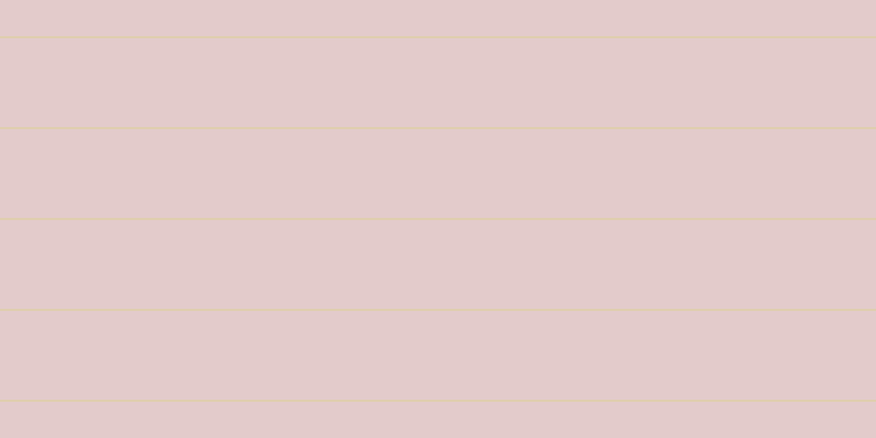 #dcbbbb (75%), #dbd393 horizontal lines, one pixels wide, eighty-two pixels apart