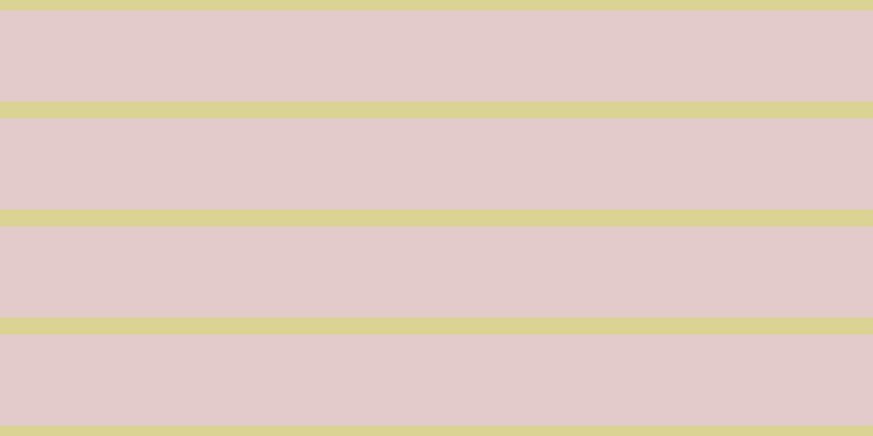 #dcbbbb (75%), #dbd393 horizontal lines, fifteen pixels wide, eighty-four pixels apart