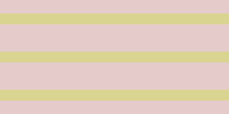 #dcbbbb (75%), #dbd393 horizontal lines, thirty-eight pixels wide, ninety-six pixels apart