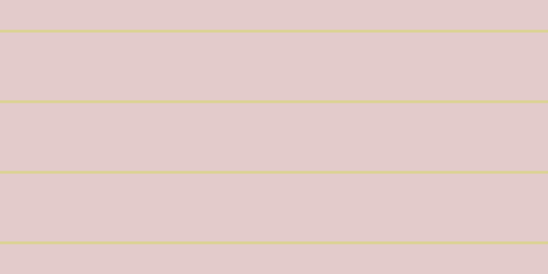 #dcbbbb (75%), #dbd393 horizontal lines, four pixels wide, ninety-nine pixels apart