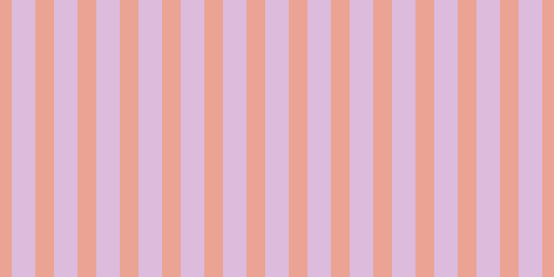 #dcbbdc, #eba393 vertical lines, twenty-seven pixels wide, thirty-four pixels apart