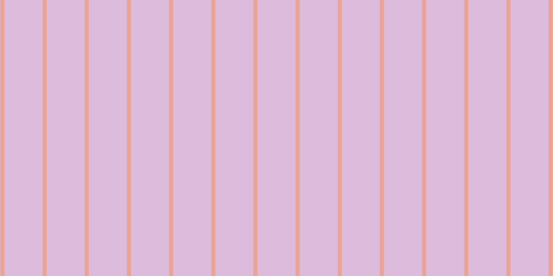 #dcbbdc, #eba393 vertical lines, six pixels wide, fifty-five pixels apart