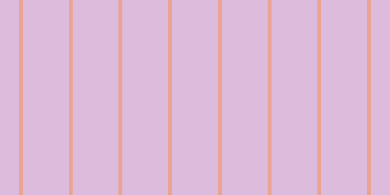 #dcbbdc, #eba393 vertical lines, eight pixels wide, ninety-four pixels apart