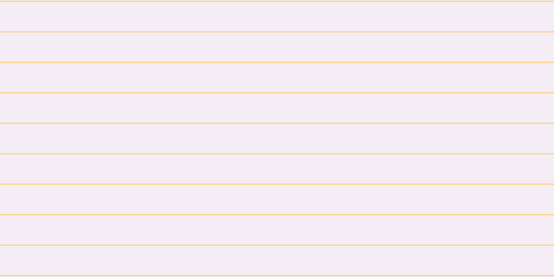 #dcbbdc (25%), #fcd393 horizontal lines, two pixels wide, forty-two pixels apart