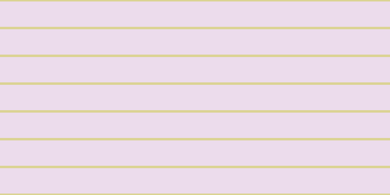 #dcbbdc (50%), #dbd393 horizontal lines, five pixels wide, fifty-two pixels apart