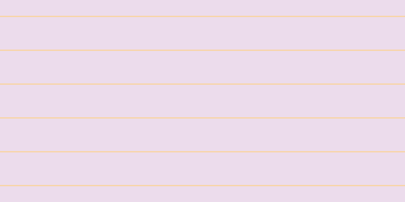 #dcbbdc (50%), #fcd393 horizontal lines, two pixels wide, sixty-five pixels apart