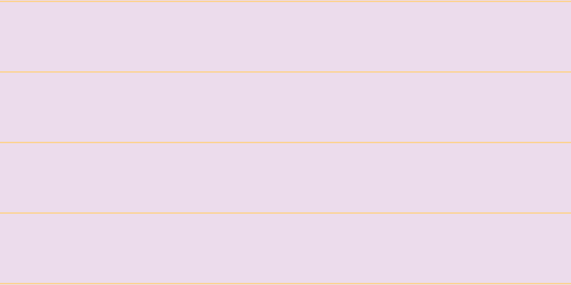 #dcbbdc (50%), #fcd393 horizontal lines, two pixels wide, ninety-seven pixels apart