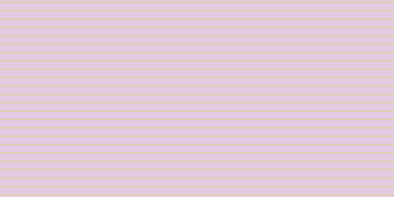 #dcbbdc (75%), #dbd393 horizontal lines, two pixels wide, fifteen pixels apart