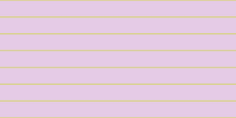 #dcbbdc (75%), #dbd393 horizontal lines, five pixels wide, fifty-two pixels apart