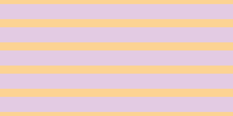#dcbbdc (75%), #fcd393 horizontal lines, twenty-eight pixels wide, fifty-two pixels apart
