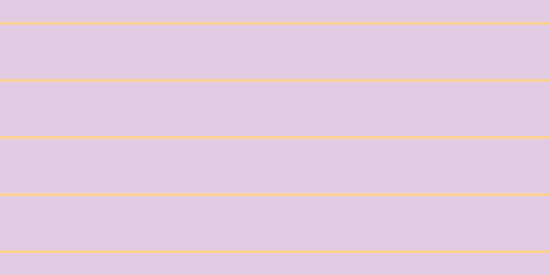 #dcbbdc (75%), #fcd393 horizontal lines, four pixels wide, seventy-nine pixels apart