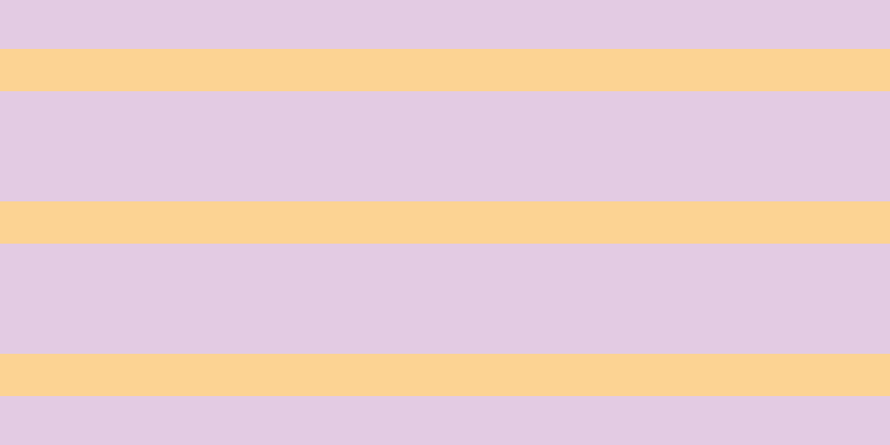 #dcbbdc (75%), #fcd393 horizontal lines, thirty-eight pixels wide, ninety-nine pixels apart