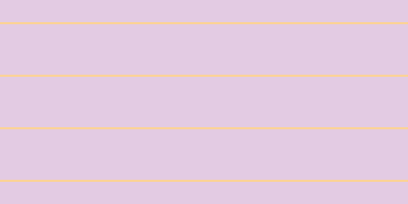 #dcbbdc (75%), #fcd393 horizontal lines, four pixels wide, ninety-nine pixels apart