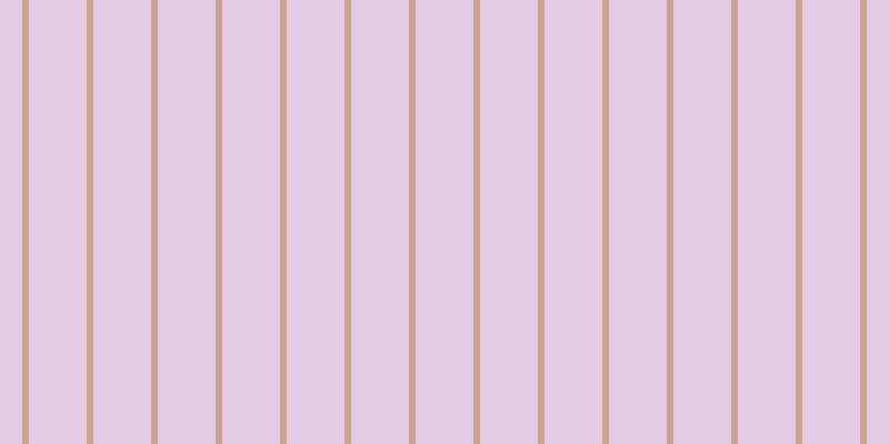 #dcbbdc (75%), #caa393 vertical lines, six pixels wide, fifty-two pixels apart