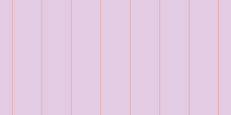 #dcbbdc (75%), #eba393 vertical lines, two pixels wide, one hundred pixels apart