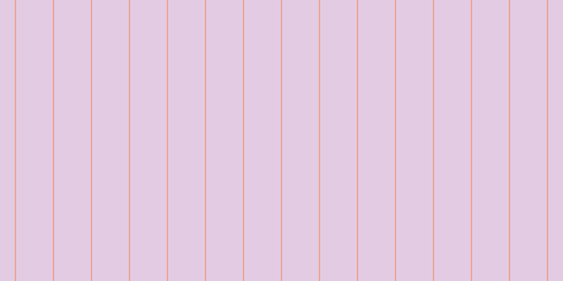 #dcbbdc (75%), #eba393 vertical lines, two pixels wide, fifty-two pixels apart