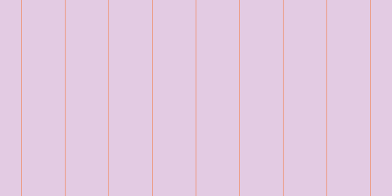 #dcbbdc (75%), #eba393 vertical lines, two pixels wide, eighty-seven pixels apart